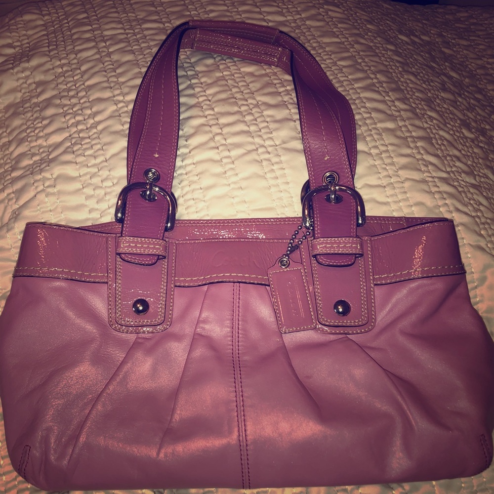 Medium Pink Coach Bag